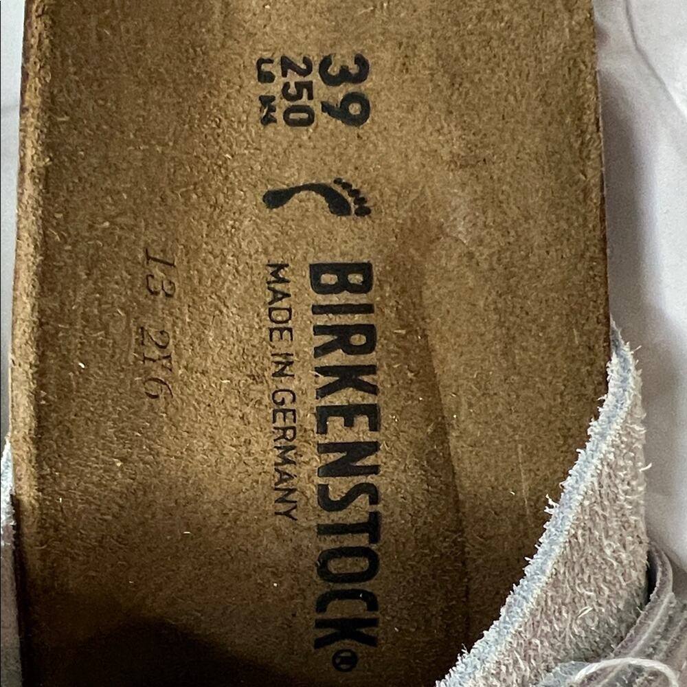 Birkenstock Oita Light Antique Suede Slip-Ons Size 39 - Picture 3 of 5